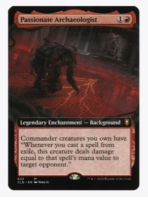 Passionate Archaeologist (Extended Art) - Commander Legends: Battle for Baldur's Gate - #633 - Sweets and Geeks