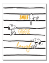 Peanuts Snoopy Stripe Metal Sign - Sweets and Geeks