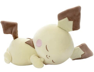 Pichu (Good night Ver.) Japanese Pokémon Center Poke Piece Plush - Sweets and Geeks