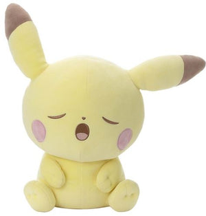 Pikachu (Good night Ver.) Japanese Pokémon Center Poke Piece Plush - Sweets and Geeks