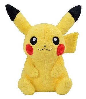 Pikachu Japanese Pokémon Center Big Fluffy Stuffed - Sweets and Geeks