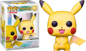 Funko Pop Games: Pokemon -  Pikachu (Pokemon Center Exclusive) #353 - Sweets and Geeks