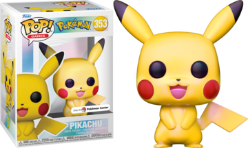 Funko Pop Games: Pokemon Pikachu (Pokemon Center Exclusive) #353