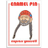 Willie Nelson Pin - Sweets and Geeks