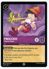 pinocchio lorcana card Pinocchio - Talkative Puppet (Cold Foil)