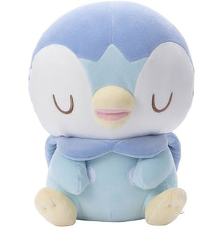 Piplup (Good night Ver.) Japanese Pokémon Center Poke Piece Plush - Sweets and Geeks