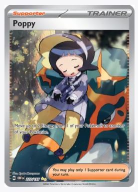 Poppy (Special Illustration Rare) SV03: Obsidian Flames # 227/197 - Sweets and Geeks