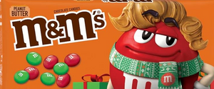 M&M's Xmas Peanut Butter 34oz - Sweets and Geeks