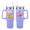 Minecraft Insulated Cup & Straw (Purple)