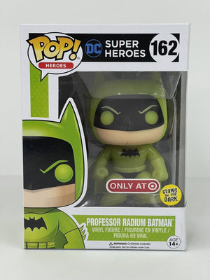 (Damaged Box) Funko Pop Heroes: DC Super Heroes - Professor Radium Batman (Glow) (Target Exclsuive) #162 - Sweets and Geeks