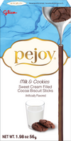 Pejoy Milk & Cookies Biscuit Sticks 1.9oz