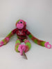 20" Tie Dye Hanging Monkey w/ Sweets & Geeks Hoodie Assortment