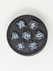Electric Blue Dragon Eye Dice Set (Liquid Core)