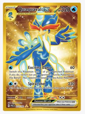 Quaquaval ex (Hyper Rare) SV02: Paldea Evolved # 273/193 - Sweets and Geeks