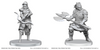 Dungeons & Dragons: Nolzur`s Marvelous Unpainted Miniatures - W28 Assassin & Berserker