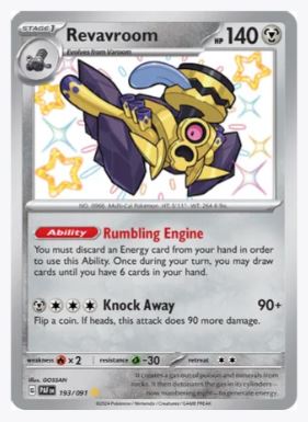 revavroom pokemon card Revavroom (Shiny Rare)