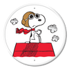 ROUND - Snoopy Baron Metal Sign - Sweets and Geeks