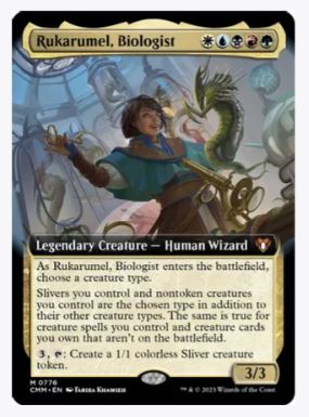 Rukarumel, Biologist (Extended Art) - Commander Masters - #0776 - Sweets and Geeks