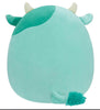Squishmallows- Seamus the Green Cow with Fuzzy Belly - 14 inch