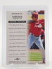 Actual back of Shohei Ohtani convention rookie card