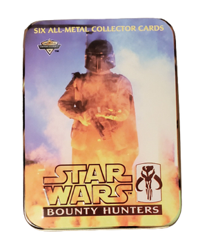 Metallic Impressions: Star Wars Bounty Hunters - Embossed Metal Collector's Cards - Sweets and Geeks
