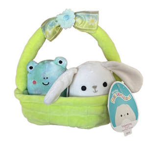 Squishmallow - Easter Basket - Valentina and Ferdie - Sweets and Geeks