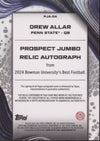 Drew Allar 2024 Bowman's Best University Swatch Auto #PJA-DA