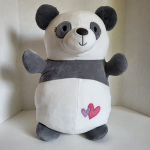 Squishmallow - 18” Rheta Panda Bear Hug Mees Heart - Sweets and Geeks