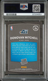 2017 Panini Donruss Optic #188 Donovan Mitchell Red/Yellow PSA 9
