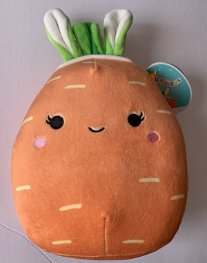 Squishmallow - 8” Caroleena The Carrot with Bunny Ears - Sweets and Geeks
