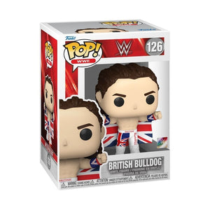 British Bulldog - WWE Wrestling Funko Pop! Vinyl Figure #126 - Sweets and Geeks