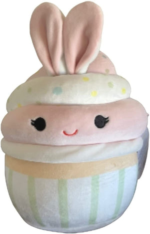 Squishmallow - 8" Ileana the Cupcake with Bunny Ears - Sweets and Geeks