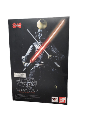 Star Wars: Samurai Taisho Darth Vader Death Star Armor Bandai Meisho Movie Realization Figurine - Sweets and Geeks