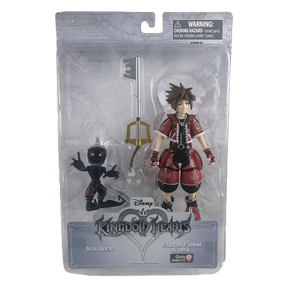 Disney Kingdom Hearts Series 2 Soldier and Valor Form Sora Action Figure Set - Sweets and Geeks