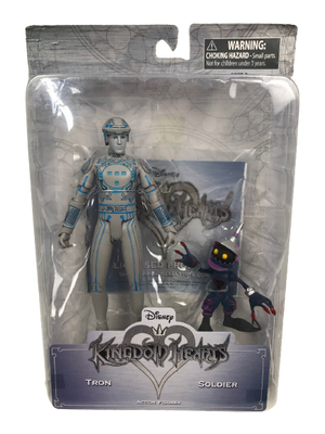 Disney Kingdom Hearts Series 3 Tron & Shadow Soldier Action Figure Set - Sweets and Geeks