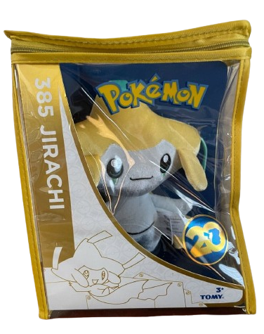 Pokemon 20th Anniversary Jirachi Plush Sweets and Geeks