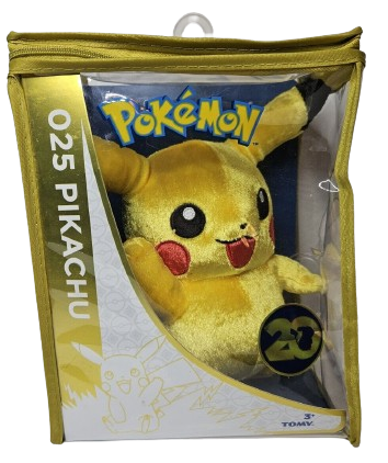 Pikachu 20th top anniversary plush