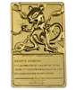 Pokemon 23K Gold-Plated Card - Mewtwo - Sweets and Geeks
