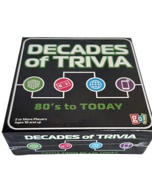 Decades of Trivia Game - Sweets and Geeks