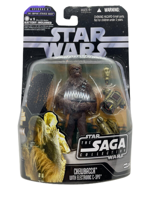 Star Wars The Saga Collection: Chewbacca with C-3PO #054 - Sweets and Geeks