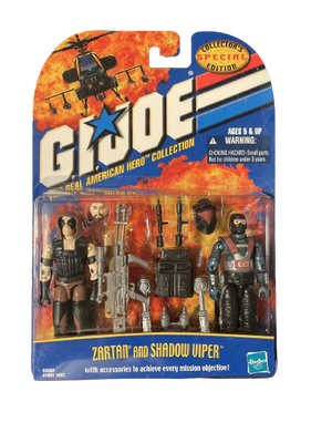 G.I. Joe The Real American Hero™ Collection - Zartan and Shadow Viper Action Figures - Sweets and Geeks