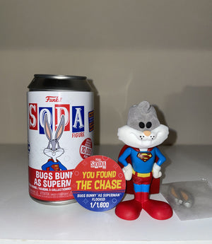 Funko Soda - Bugs Bunny As Superman (Chase) (Opened) - Sweets and Geeks
