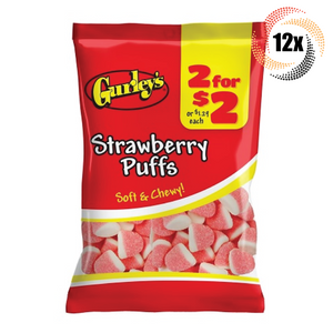 Gurley's Strawberry Puffs 2.5oz - Sweets and Geeks