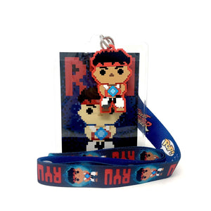 Funko Pop! 8-Bit Ryu Street Fighter Lanyard (Gamestop Exclusive) - Sweets and Geeks