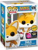 Funko Pop! Games: Sonic the Hedgehog - Tails (Flocked) (Chase) Specialty Series Exclusive #978