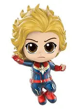 Hot Toys Cosbaby: Captain Marvel Bobblehead - Flying Version - Sweets and Geeks