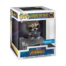 Funko POP! :Marvel -Gaurdians' Ship: Rocket #1025 (Walmart) - Sweets and Geeks