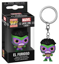 Funko Pop Keychain: Marvel - El Furioso - Sweets and Geeks