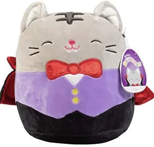 Squishmallows - Tally the Cat (Vampire Costume) 8" - Sweets and Geeks