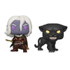 Funko Pop Games: Dungeons and Dragons - Drizzt Do'urden & Guenhwyvar Gamestop Exclusive 2 Pack - Sweets and Geeks